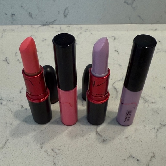 MAC Cosmetics Viva Glam Nicki Minaj Lipstick and Lip Gloss Set - Picture 2 of 6